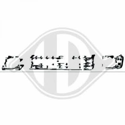 Diederichs 6640040 Grille radiator 6640040: Buy near me in Poland at 2407.PL - Good price!