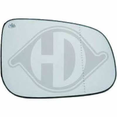Diederichs 7661227 Mirror Glass Heated Left 7661227: Buy near me in Poland at 2407.PL - Good price!