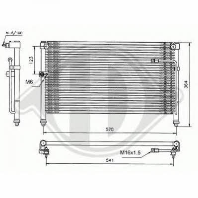 Diederichs 8562300 Cooler Module 8562300: Buy near me in Poland at 2407.PL - Good price!