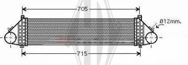 Diederichs 8146506 Chłodnica powietrza doładowującego (intercooler) 8146506: Dobra cena w Polsce na 2407.PL - Kup Teraz!