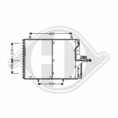 Diederichs 8161301 Радиатор кондиционера (Конденсатор) 8161301: Купить в Польше - Отличная цена на 2407.PL!