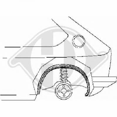 Diederichs 9329431 Wheel niche 9329431: Buy near me in Poland at 2407.PL - Good price!