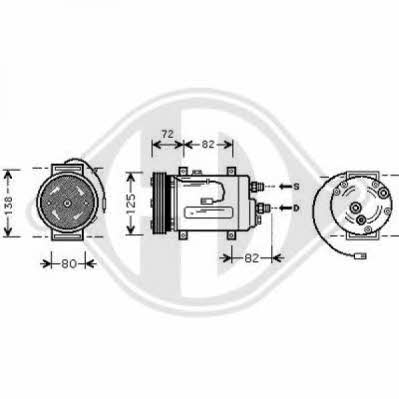 Diederichs 7101602 Kompressor klimaanlage 7101602: Kaufen Sie zu einem guten Preis in Polen bei 2407.PL!