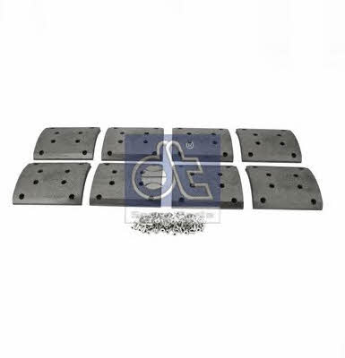 DT Spare Parts 6.95010 Brake lining set 695010: Buy near me in Poland at 2407.PL - Good price!