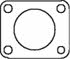 Dinex 74851 Exhaust pipe gasket 74851: Buy near me in Poland at 2407.PL - Good price!