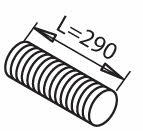 Dinex 80696 Corrugated pipe 80696: Buy near me in Poland at 2407.PL - Good price!