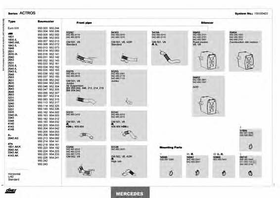  150100403 Exhaust system 150100403: Buy near me in Poland at 2407.PL - Good price!