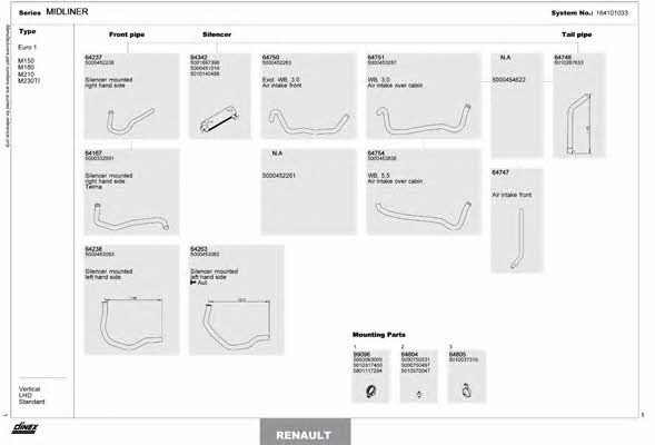 Dinex 164101033 Exhaust system 164101033: Buy near me at 2407.PL in Poland at an Affordable price!