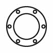 Dinex 49812 Exhaust pipe gasket 49812: Buy near me in Poland at 2407.PL - Good price!