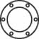 Dinex 49837 Exhaust pipe gasket 49837: Buy near me in Poland at 2407.PL - Good price!