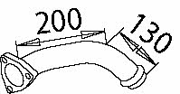 Dinex 50233 Exhaust pipe 50233: Buy near me in Poland at 2407.PL - Good price!