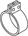 Dinex 50811 Exhaust clamp 50811: Buy near me at 2407.PL in Poland at an Affordable price!