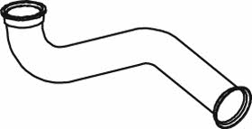 Dinex 22291 Exhaust pipe 22291: Buy near me in Poland at 2407.PL - Good price!