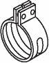 Dinex 50917 Exhaust clamp 50917: Buy near me in Poland at 2407.PL - Good price!