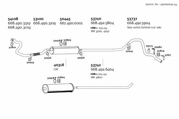 Dinex 350000042_04 Exhaust system 35000004204: Buy near me in Poland at 2407.PL - Good price!