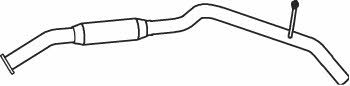 Dinex 38605 Exhaust pipe 38605: Buy near me in Poland at 2407.PL - Good price!