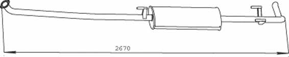 Dinex 56315 End Silencer 56315: Buy near me in Poland at 2407.PL - Good price!