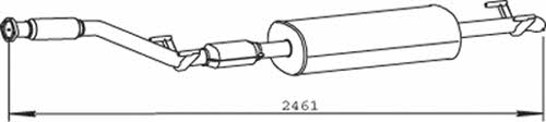 Dinex 56318 End Silencer 56318: Buy near me in Poland at 2407.PL - Good price!