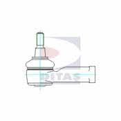 Ditas A2-1007 Tie rod end outer A21007: Buy near me in Poland at 2407.PL - Good price!