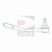 Ditas A2-804 Tie rod end outer A2804: Buy near me at 2407.PL in Poland at an Affordable price!