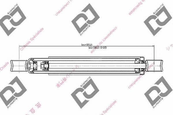 Dj parts DS1581HT Öl-Federdämpfer hinten links DS1581HT: Kaufen Sie zu einem guten Preis in Polen bei 2407.PL!