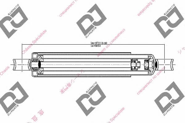 Dj parts DS1595HT Amortyzator olejowy tylny DS1595HT: Dobra cena w Polsce na 2407.PL - Kup Teraz!