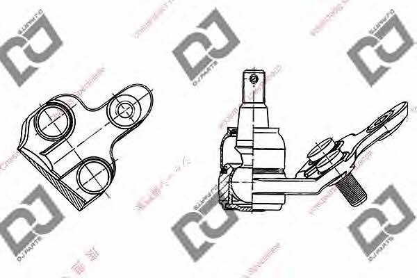 Dj parts DB1001 Ball joint DB1001: Buy near me in Poland at 2407.PL - Good price!