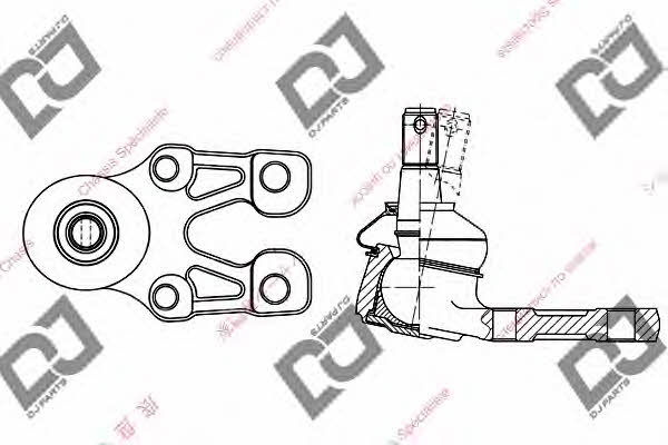 Dj parts DB1011 Ball joint DB1011: Buy near me in Poland at 2407.PL - Good price!