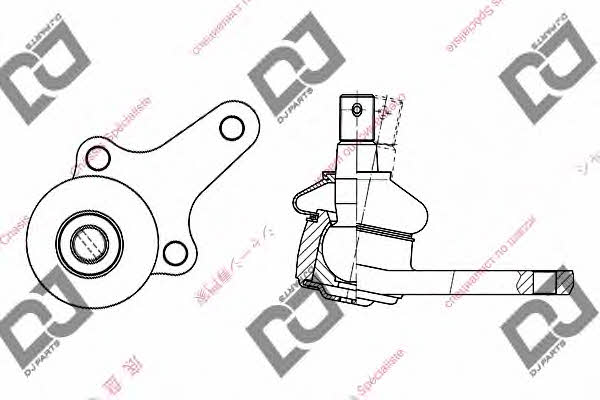 Dj parts DB1012 Ball joint DB1012: Buy near me in Poland at 2407.PL - Good price!
