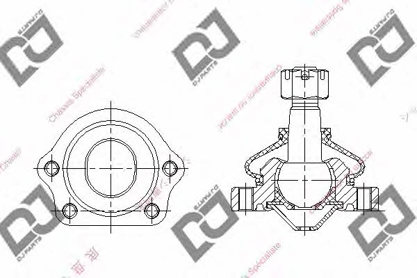 Dj parts DB1024 Ball joint DB1024: Buy near me in Poland at 2407.PL - Good price!
