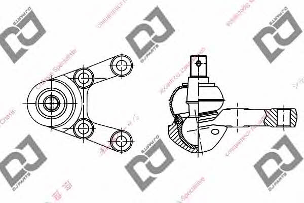 Dj parts DB1040 Ball joint DB1040: Buy near me at 2407.PL in Poland at an Affordable price!