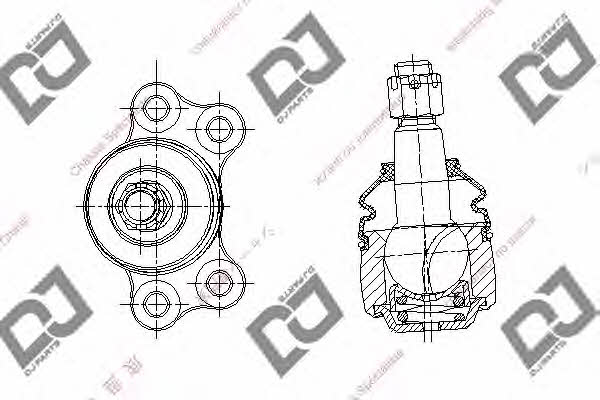 Dj parts DB1058 Ball joint DB1058: Buy near me at 2407.PL in Poland at an Affordable price!
