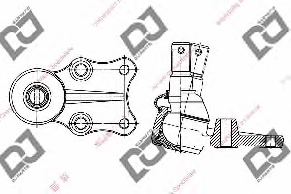 Dj parts DB1059 Ball joint DB1059: Buy near me in Poland at 2407.PL - Good price!