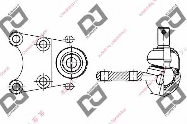 Dj parts DB1060 Ball joint DB1060: Buy near me in Poland at 2407.PL - Good price!