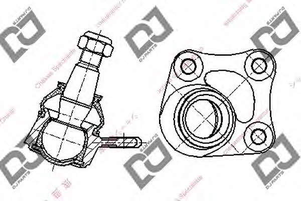 Dj parts DB1095 Ball joint DB1095: Buy near me in Poland at 2407.PL - Good price!