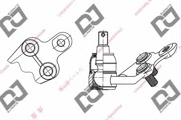 Dj parts DB1097 Sworzeń wahacza DB1097: Dobra cena w Polsce na 2407.PL - Kup Teraz!