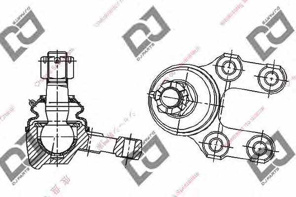 Dj parts DB1129 Ball joint DB1129: Buy near me in Poland at 2407.PL - Good price!
