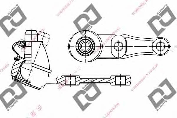 Dj parts DB1166 Ball joint DB1166: Buy near me in Poland at 2407.PL - Good price!