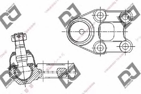 Dj parts DB1219 Ball joint DB1219: Buy near me in Poland at 2407.PL - Good price!