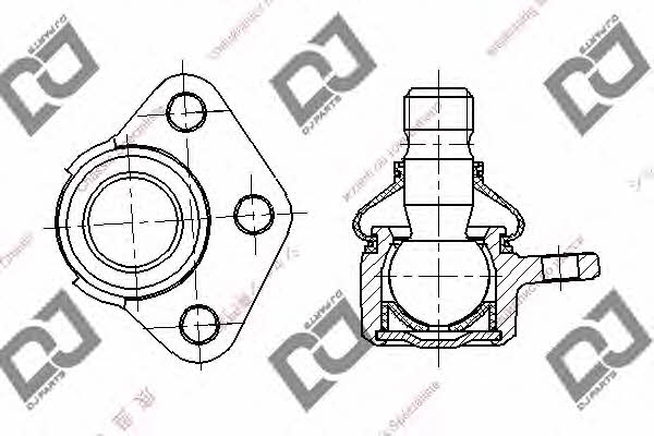 Dj parts DB1265 Ball joint DB1265: Buy near me in Poland at 2407.PL - Good price!