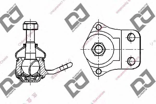 Dj parts DB1273 Ball joint DB1273: Buy near me in Poland at 2407.PL - Good price!