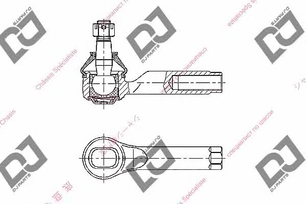 Dj parts DE1090 Tie rod end outer DE1090: Buy near me in Poland at 2407.PL - Good price!