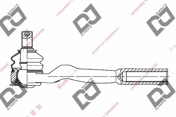 Dj parts DE1098 Наконечник поперечної рульової тяги DE1098: Приваблива ціна - Купити у Польщі на 2407.PL!