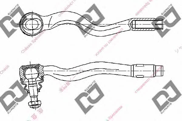 Dj parts DE1122 Tie rod end outer DE1122: Buy near me in Poland at 2407.PL - Good price!