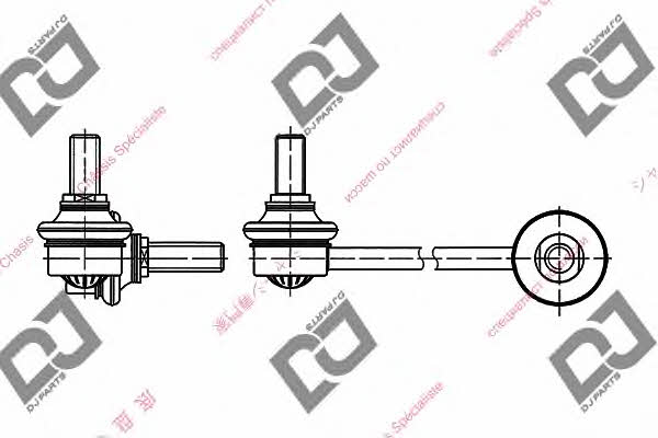 Dj parts DL1172 Стойка стабилизатора DL1172: Отличная цена - Купить в Польше на 2407.PL!