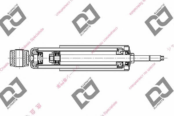 Dj parts DS1571HT Front oil shock absorber DS1571HT: Buy near me in Poland at 2407.PL - Good price!