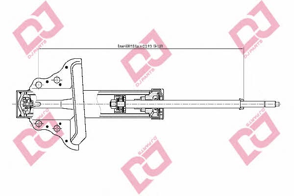 Dj parts DS1779GT Gasöl-Federdämpfer vorne DS1779GT: Kaufen Sie zu einem guten Preis in Polen bei 2407.PL!