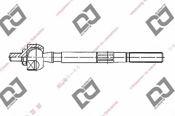 Dj parts DR1106 Тяга рулевая DR1106: Отличная цена - Купить в Польше на 2407.PL!