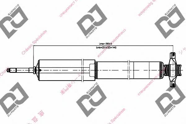 Dj parts DS1065GT Amortyzator gazowo-olejowy przód, lewy DS1065GT: Dobra cena w Polsce na 2407.PL - Kup Teraz!