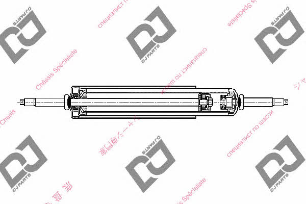Dj parts DS1129HT Front Left Oil Suspension Shock Absorber DS1129HT: Buy near me in Poland at 2407.PL - Good price!